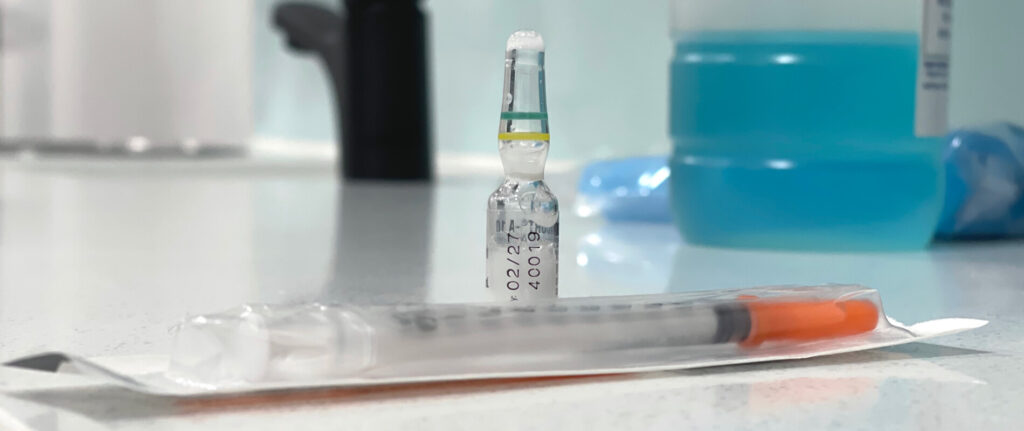 Intralesional injection
