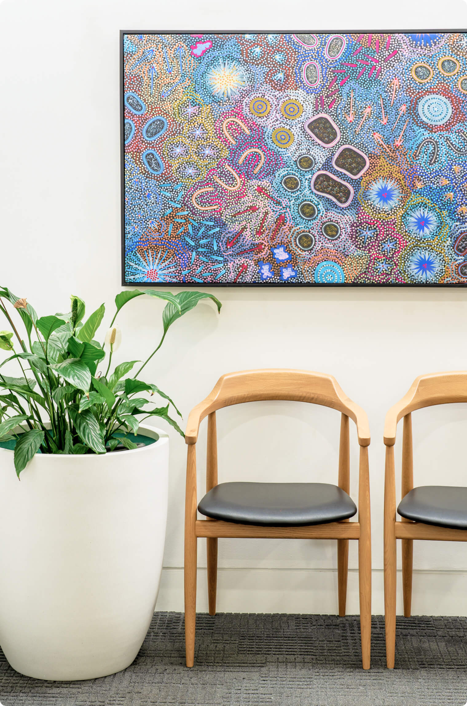 Photo of North Western Dermatology waiting room